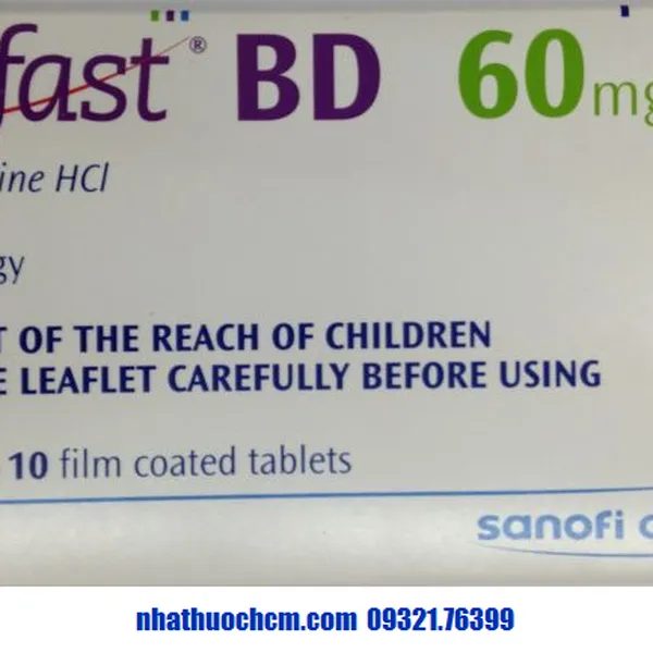 Thuốc chống dị ứng TELFAST