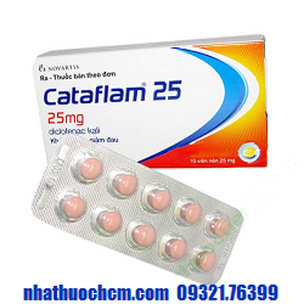 Thuốc đau bụng kinh CATAFLAM