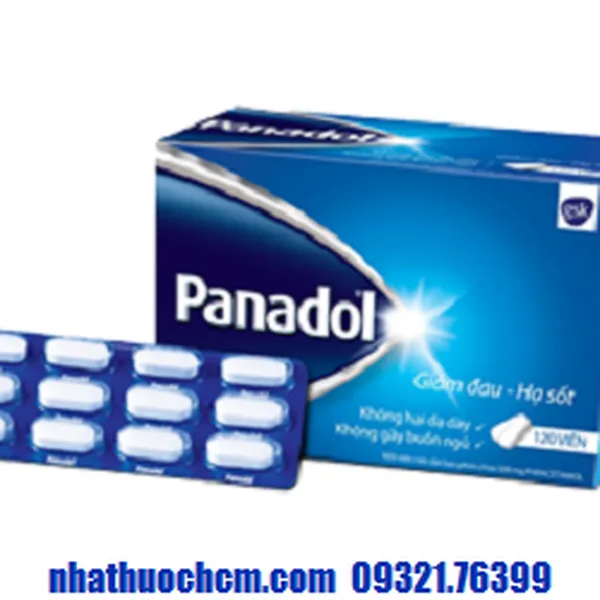 Thuốc giảm đau hạ sốt PANADOL 500mg