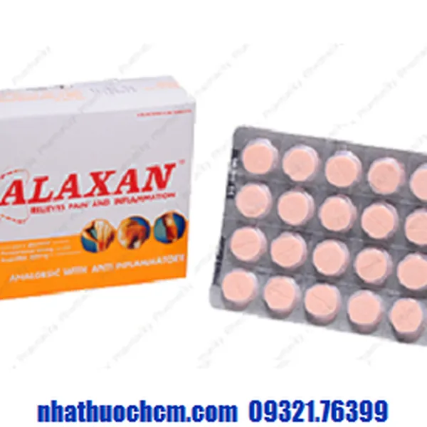 Thuốc giảm đau kháng viêm ALAXAN
