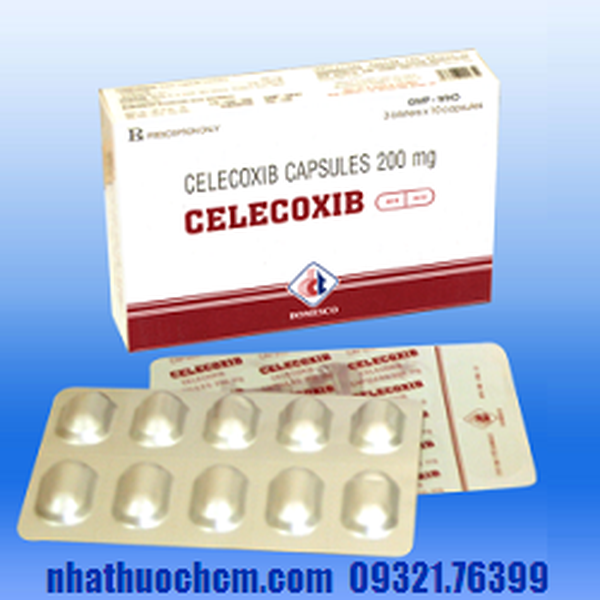 Thuốc giảm đau kháng viêm CELECOXIB 200