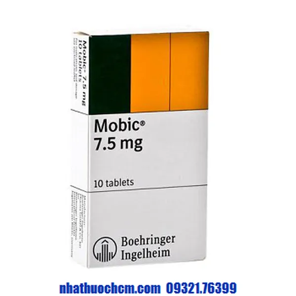 Thuốc giảm đau kháng viêm MOBIC 7.5mg