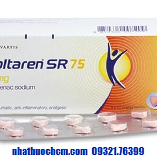 Thuốc giảm đau kháng viêm VOLTAREN SR 75mg