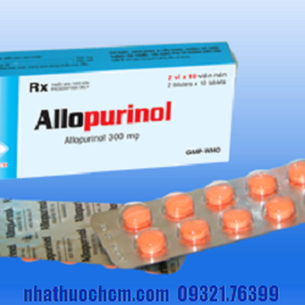 Thuốc trị bệnh Gút ALLOPURINOL