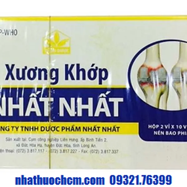 XƯƠNG KHỚP NHẤT NHẤT