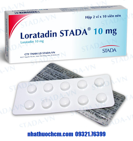 Thuốc chống dị ứng LORATADIN STADA