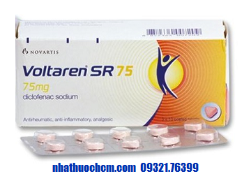 Thuốc giảm đau kháng viêm VOLTAREN SR 75mg