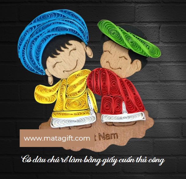 Bộ tượng cô dâu chú rể làm quà tặng khách mời đám cưới Bộ tượng cô dâu chú rể làm quà tặng khách mời đám cưới