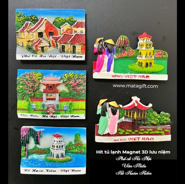 Nam châm hít tủ lạnh 3D trang trí cảnh đẹp Việt Nam quà tặng khách quốc tế Nam châm hít tủ lạnh 3D trang trí cảnh đẹp Việt Nam quà tặng khách quốc tế