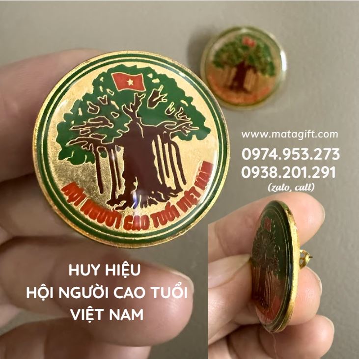 Huy hiệu Hội Người cao tuổi Việt Nam Huy hiệu Hội Người cao tuổi Việt Nam