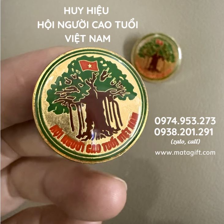 Huy hiệu Hội Người cao tuổi Việt Nam Huy hiệu Hội Người cao tuổi Việt Nam