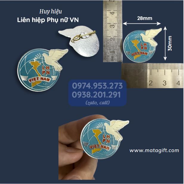 Huy hiệu Hội Liên hiệp Phụ nữ Việt Nam Huy hiệu Hội Liên hiệp Phụ nữ Việt Nam