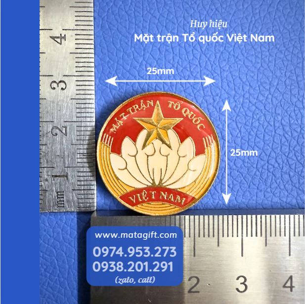 Huy hiệu Mặt trận Tổ quốc Huy hiệu Mặt trận Tổ quốc