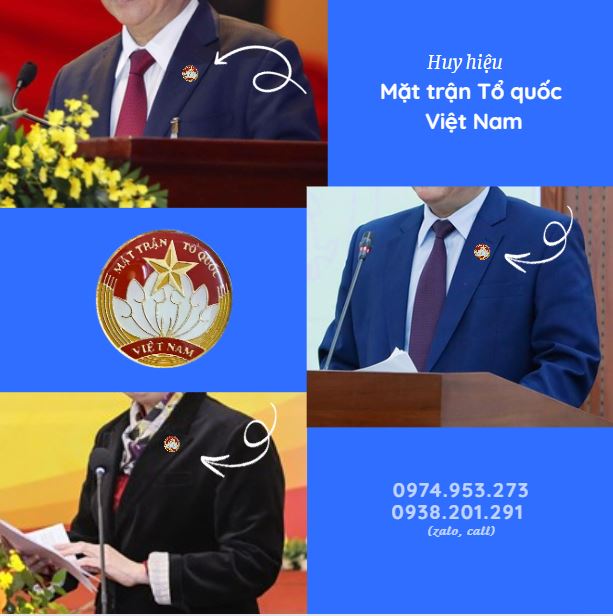 Huy hiệu Mặt trận Tổ quốc Huy hiệu Mặt trận Tổ quốc