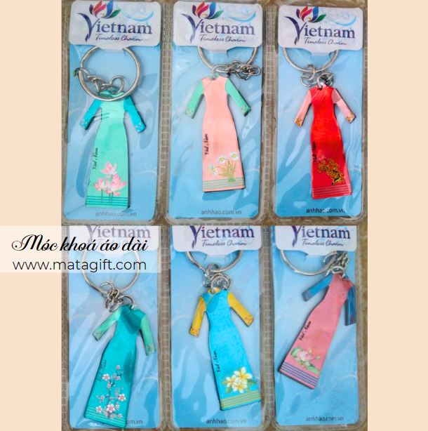 Móc khoá áo dài Việt Nam duyên dáng quà tặng du lịch khách nước ngoài Móc khoá áo dài Việt Nam duyên dáng quà tặng du lịch khách nước ngoài
