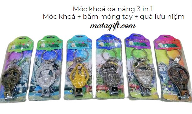 Móc khoá bấm móng tay quà tặng du lịch Móc khoá bấm móng tay quà tặng du lịch