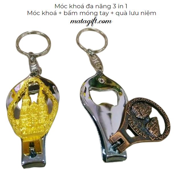 Móc khoá bấm móng tay quà tặng du lịch Móc khoá bấm móng tay quà tặng du lịch