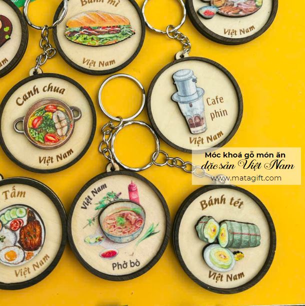 Móc khoá món ăn Việt Nam Móc khoá món ăn Việt Nam