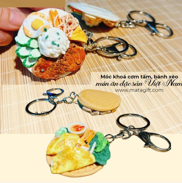 Móc khoá món ăn Việt Nam Móc khoá món ăn Việt Nam
