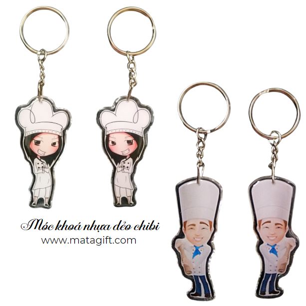 Móc khoá nhựa dẻo chibi sản xuất theo yêu cầu Móc khoá nhựa dẻo chibi sản xuất theo yêu cầu
