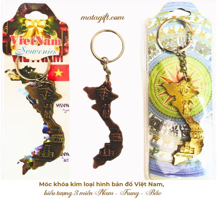 Móc khóa poly hình bản đồ Việt Nam Móc khóa poly hình bản đồ Việt Nam