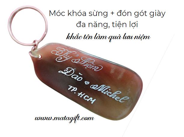 Móc khóa sừng đón gót giày đa năng tiện lợi Móc khóa sừng đón gót giày đa năng tiện lợi