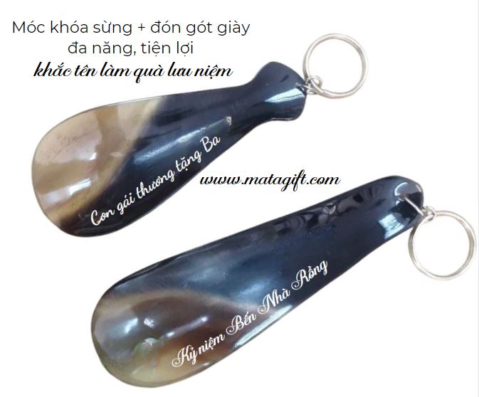 Móc khóa sừng đón gót giày đa năng tiện lợi Móc khóa sừng đón gót giày đa năng tiện lợi