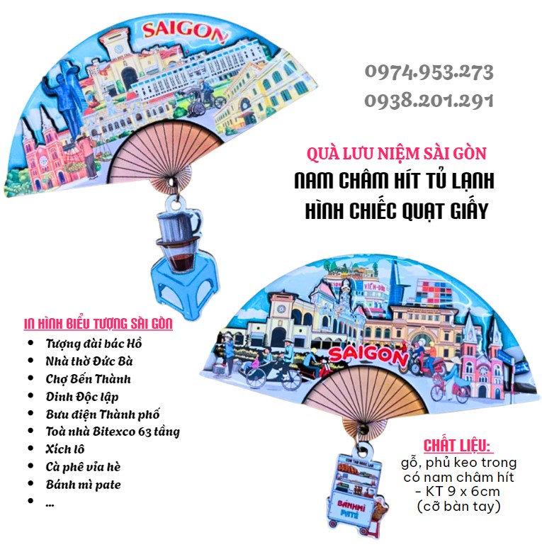 Quà lưu niệm Việt Nam ý nghĩa quạt nan tre in ấn hình ảnh du lịch Quà lưu niệm Việt Nam ý nghĩa quạt nan tre in ấn hình ảnh du lịch
