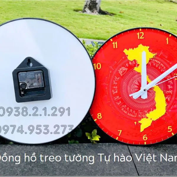 Đồng hồ treo tường Tự hào Việt Nam