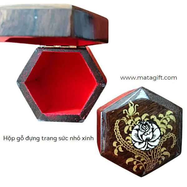 Hộp gỗ đựng đồ trang sức