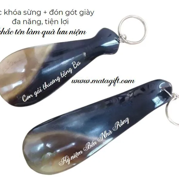 Móc khóa sừng đón gót giày đa năng tiện lợi