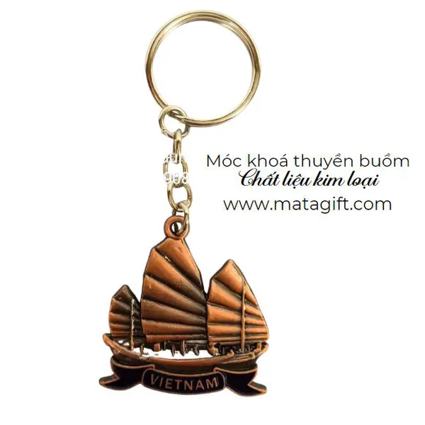 Móc khóa thuyền buồm 