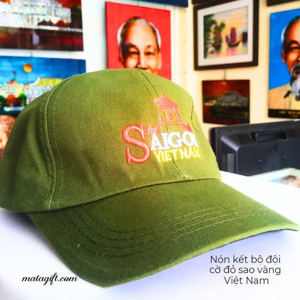 Nón kết bộ đội cờ đỏ sao vàng