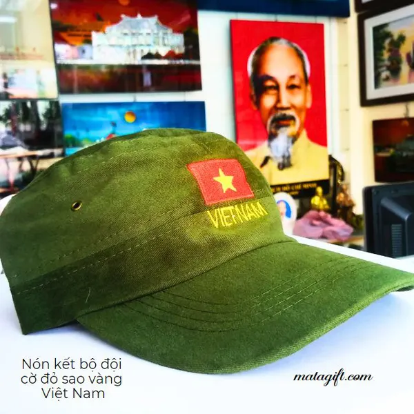 Nón kết bộ đội cờ đỏ sao vàng