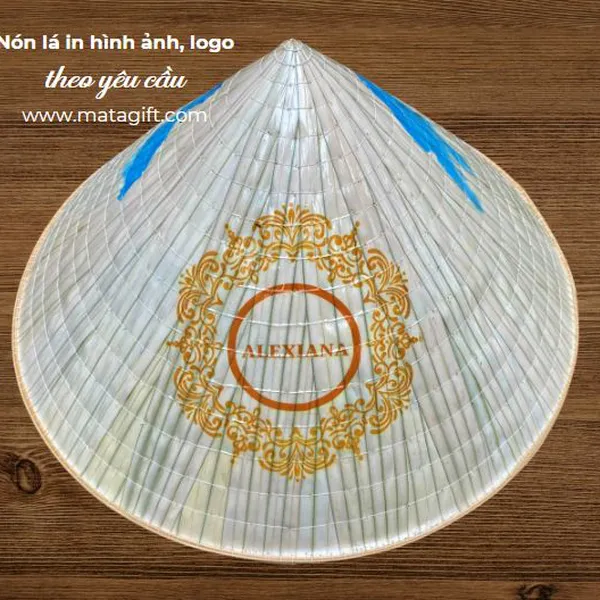 Nón lá in hình ảnh, logo làm quà tặng
