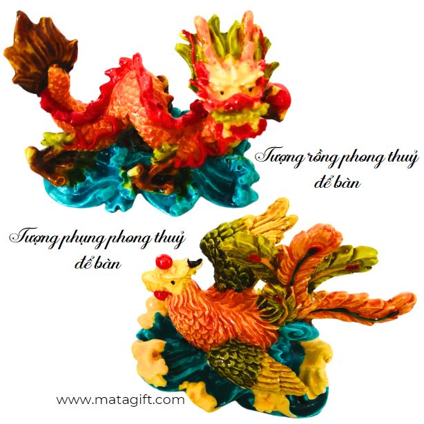 Tượng rồng phong thuỷ để bàn đem lại may mắn tài lộc Tượng rồng phong thuỷ để bàn đem lại may mắn tài lộc