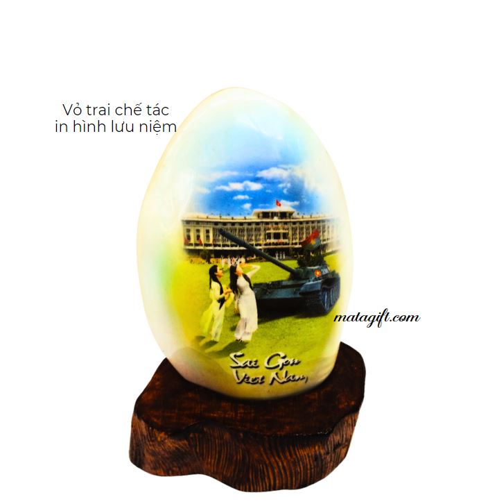 Vỏ trai chế tác in hình ảnh lưu niệm quà tặng độc đáo và ý nghĩa Vỏ trai chế tác in hình ảnh lưu niệm quà tặng độc đáo và ý nghĩa
