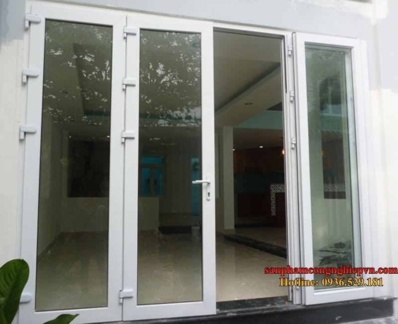 báo gia thi công cửa đi nhôm kính bình dương