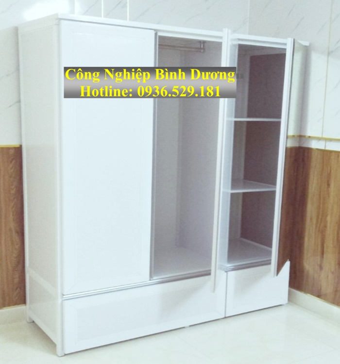 tủ nhôm đựng quần áo