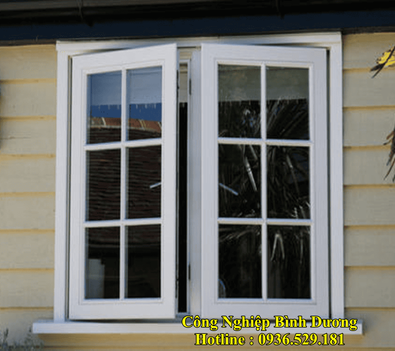 cửa sổ nhôm xingfa 2 cánh