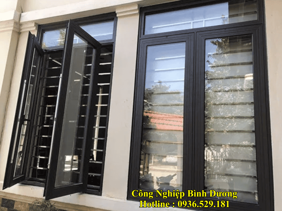 các mẫu cửa sổ nhôm kính