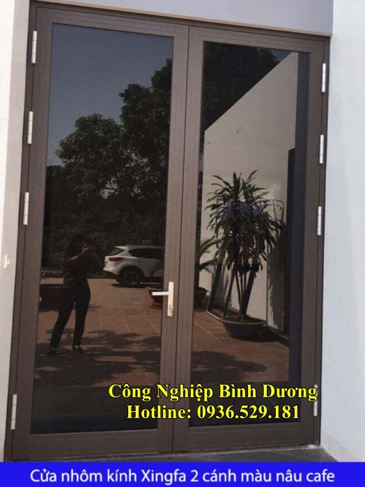 cua nhom kinh xingfa 2 canh