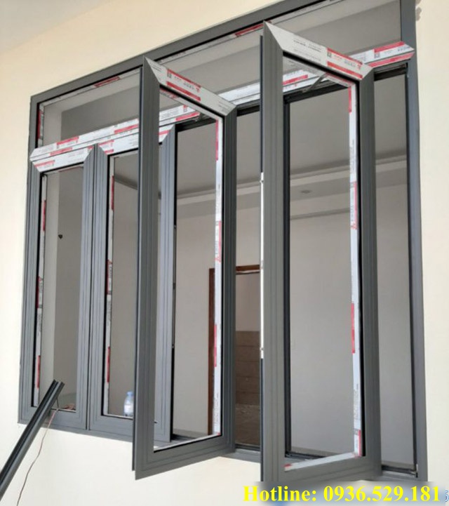 cửa sổ nhôm xingfa 4 cánh