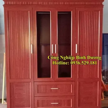 TỦ QUẦN ÁO NHÔM KÍNH