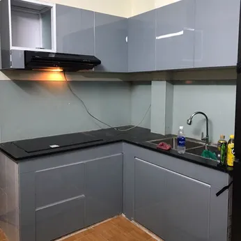 TỦ BẾP NHÔM KÍNH BÌNH DƯƠNG