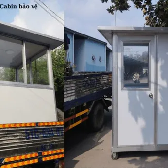 CABIN BẢO VỆ 1.5 x 1.5 x 2.2 m