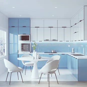 Tủ Bếp Nhôm Kính Đơn Giản – Giải Pháp Hoàn Hảo Cho Không Gian Bếp Hiện Đại