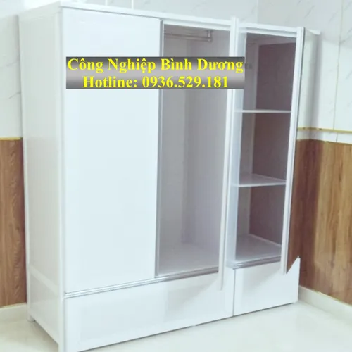 TỦ QUẦN ÁO NHÔM KÍNH 