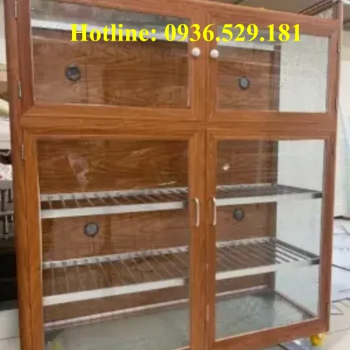 Tủ Chén Nhôm Kính– Giải Pháp Tối Ưu Cho Không Gian Bếp Nhỏ