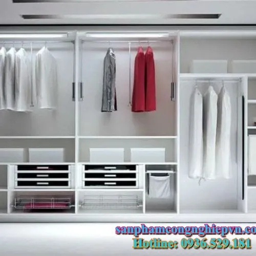 TỦ QUẦN ÁO NHÔM KÍNH 